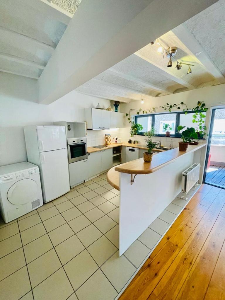 Down Town Oasis-Spacious Loft With Private Parking 브뤼셀 외부 사진